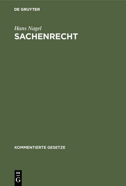 Sachenrecht main product photo