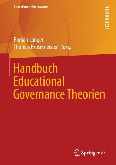 Handbuch Educational Governance Theorien main product photo