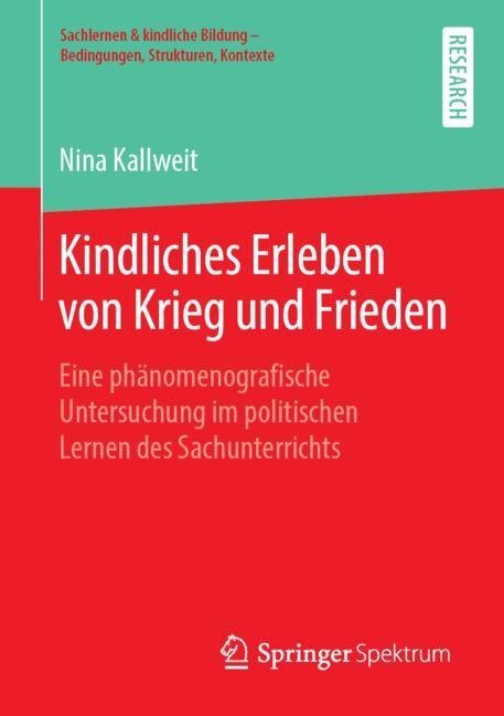 Kindliches Erleben von Krieg und Frieden main product photo
