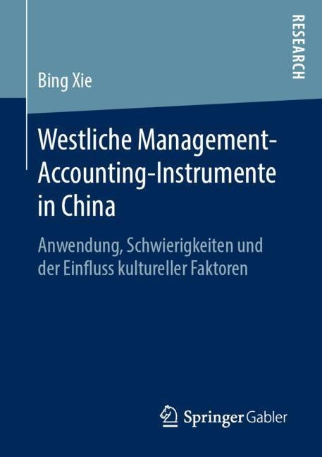 Westliche Management-Accounting-Instrumente in China main product photo