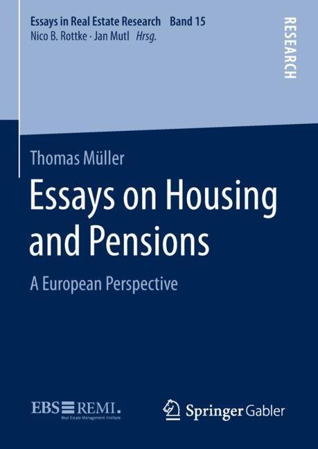 Essays on Housing and Pensions main product photo