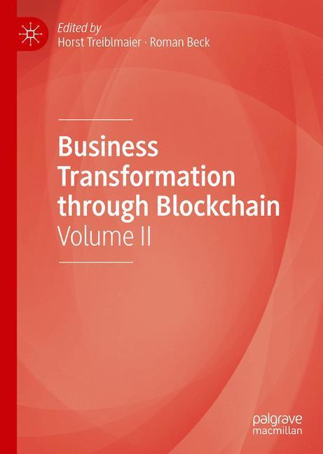 Business Transformation through Blockchain main product photo