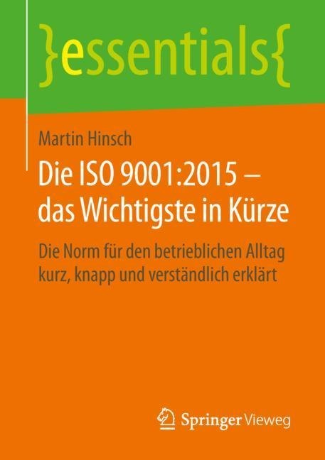 Die ISO 9001:2015 - das Wichtigste in Kürze main product photo