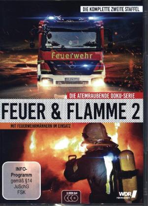Feuer und Flamme - Mit Feuerwehrmännern im Einsatz. Staffel.2, 3 DVD