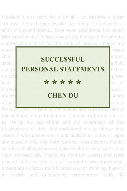 Successful Personal Statements main product photo