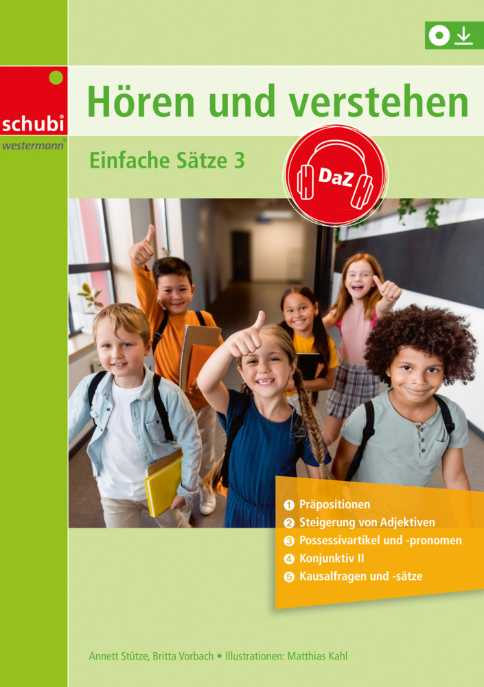 Hören und Verstehen DaZ - Einfache Sätze. .3 main product photo