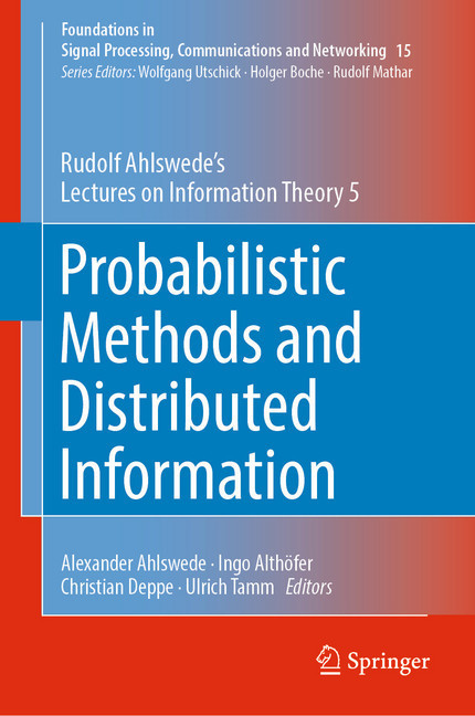 Probabilistic Methods and Distributed Information main product photo