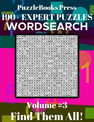 PuzzleBooks Press WordSearch - Volume 3