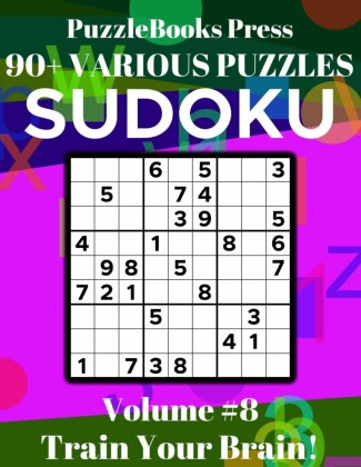 PuzzleBooks Press Sudoku - Volume 8