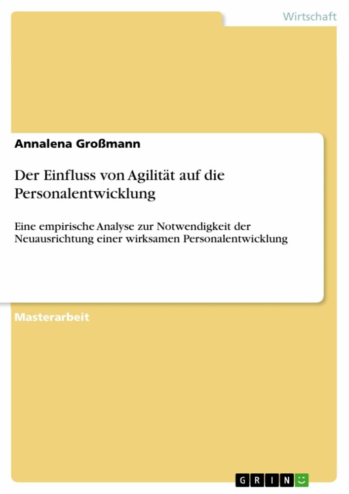 Der Einfluss von Agilität auf die Personalentwicklung main product photo