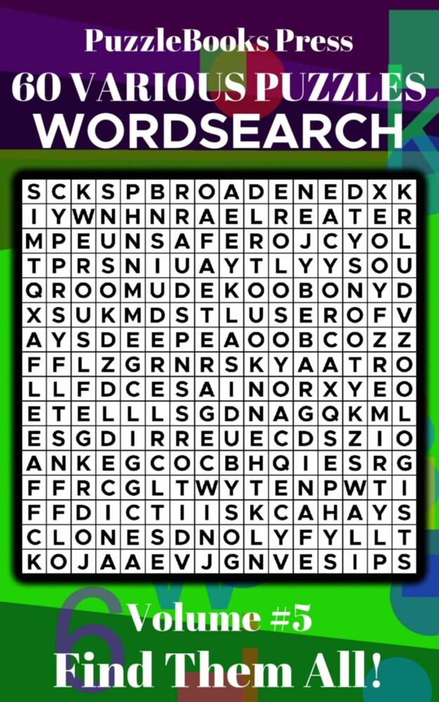 PuzzleBooks Press WordSearch - Volume 5 main product photo