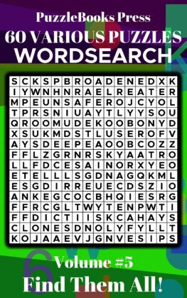 PuzzleBooks Press WordSearch - Volume 5