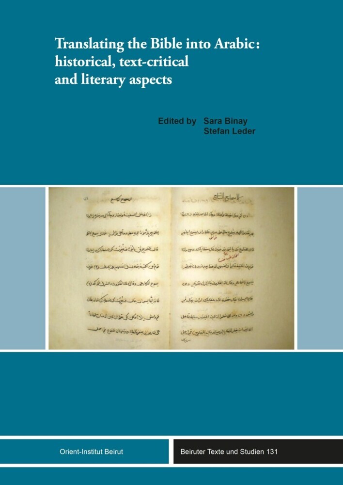 Translating the Bible into Arabic: historical, text-critical and literary aspects main product photo