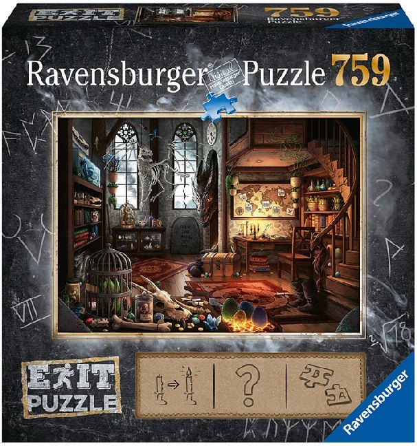 Ravensburger EXIT Puzzle 19954 Im Drachenlabor 759 Teile main product photo