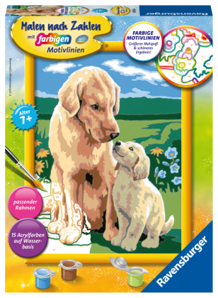 Ravensburger Malen nach Zahlen 28476 - Mutterliebe - Kinder ab 7 Jahren