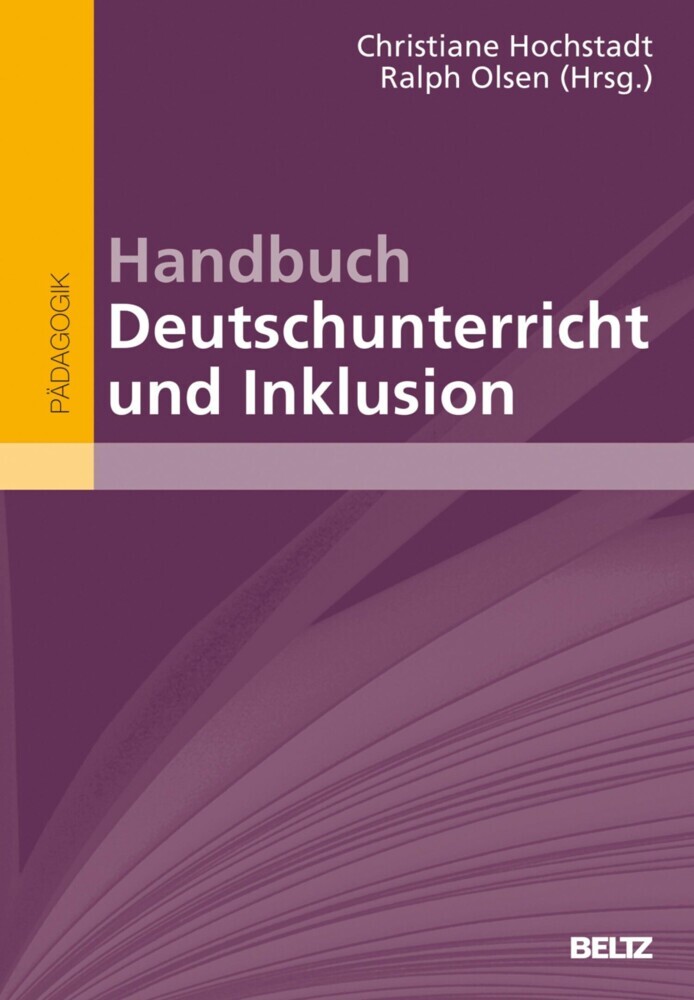 Handbuch Deutschunterricht und Inklusion main product photo