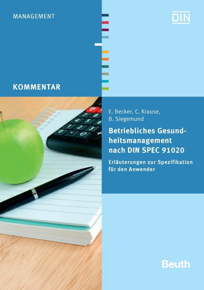 Betriebliches Gesundheitsmanagement nach DIN SPEC 91020 main product photo