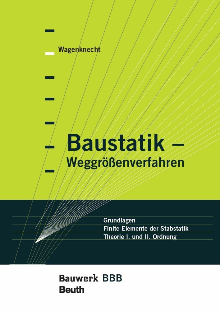 Baustatik - Weggrößenverfahren main product photo