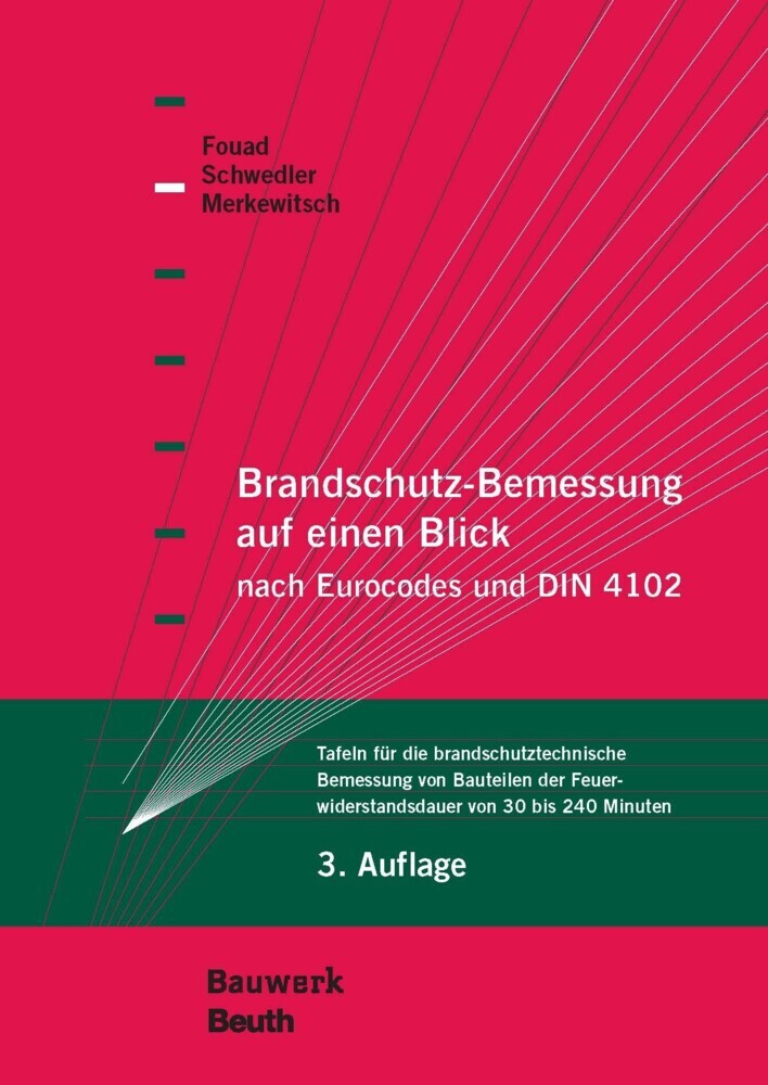 Brandschutz-Bemessung auf einen Blick nach Eurocodes und DIN 4102 main product photo