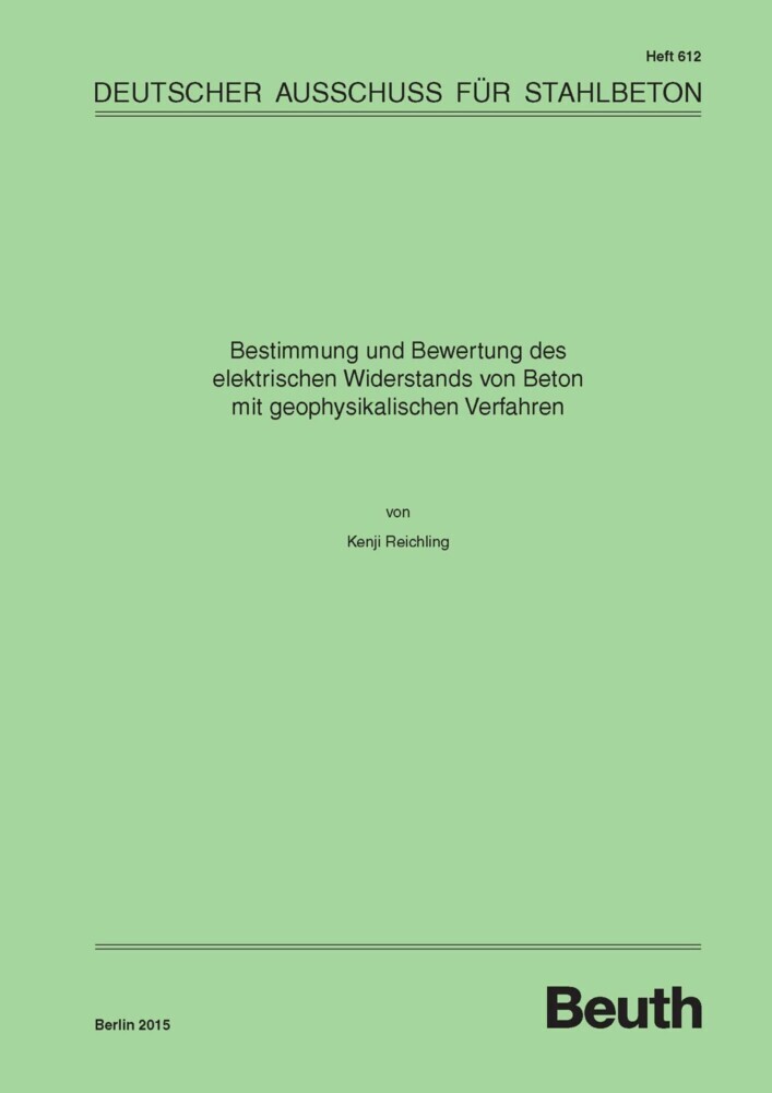 Bestimmung und Bewertung des elektrischen Widerstands von Beton mit geophysikalischen Verfahren main product photo