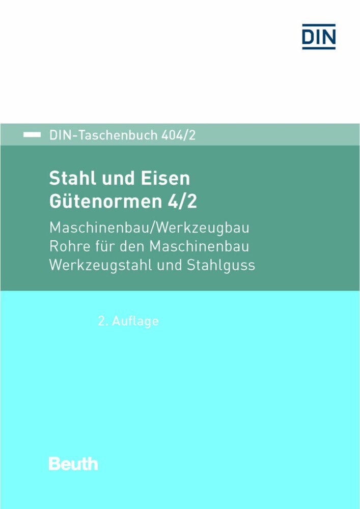 Stahl und Eisen: Gütenormen 4/2 main product photo