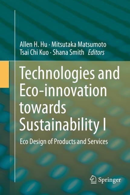 Technologies and Eco-innovation towards Sustainability I main product photo