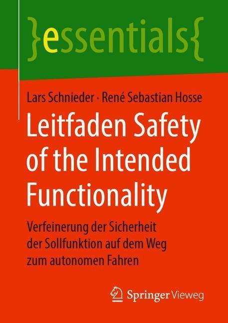 Leitfaden Safety of the Intended Functionality main product photo