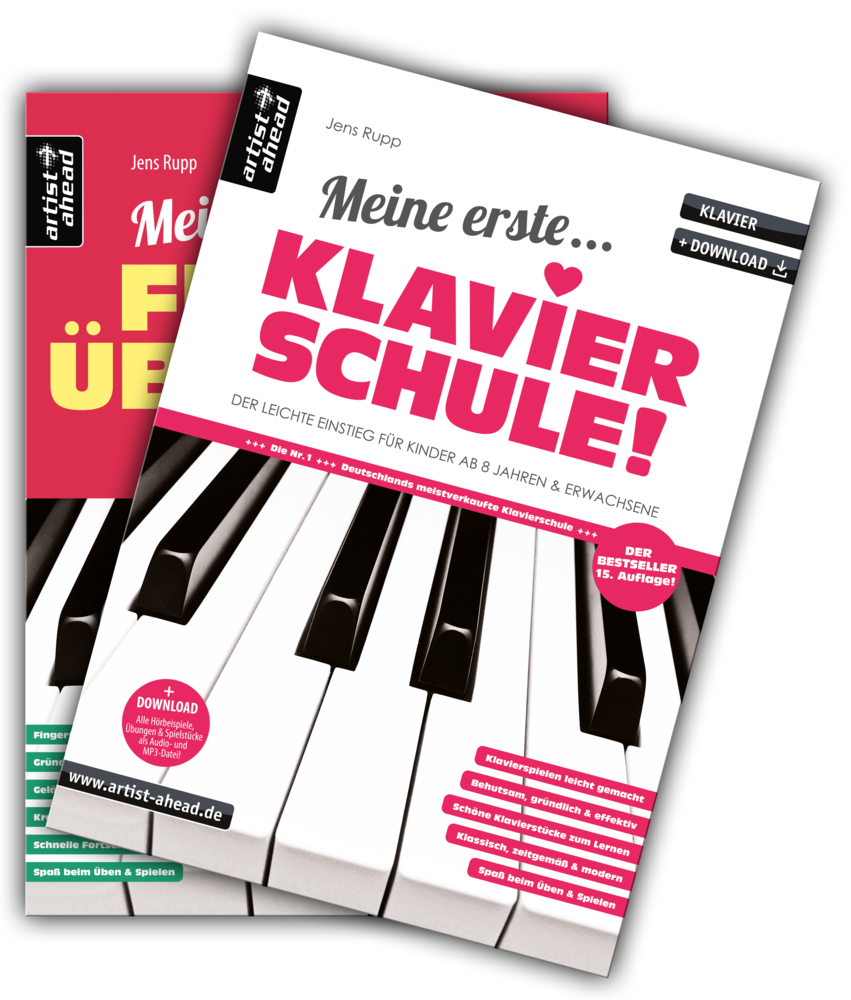 Meine erste Klavierschule + Meine ersten Fingerübungen im Set! main product photo