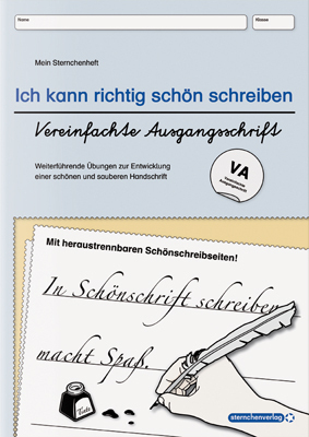 Ich kann richtig schön schreiben - Übungsheft zur Schreibschrift VA - Vereinfachte Ausgangsschrift main product photo