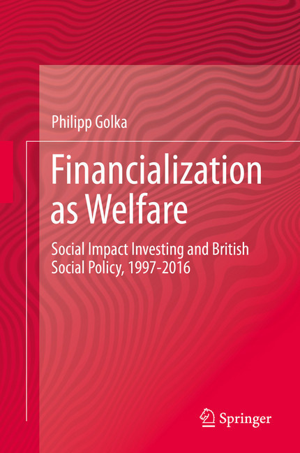 Financialization as Welfare main product photo