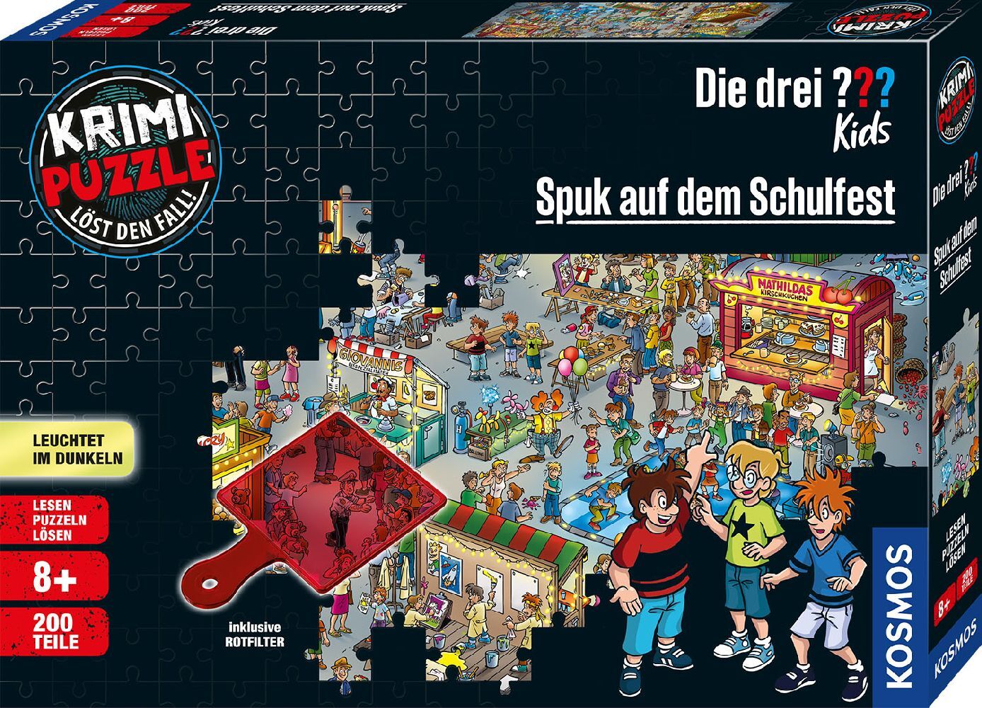 Krimipuzzle ??? Kids - Spuk auf dem Schulfest (Kinderspiel) main product photo