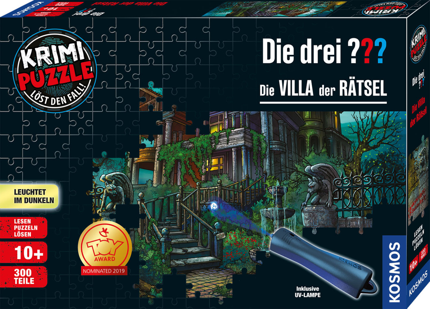 Krimipuzzle ??? - Die Villa der Rätsel (Kinderspiel) main product photo
