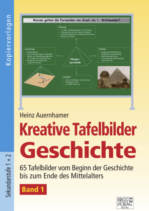 Kreative Tafelbilder Geschichte, m. CD-ROM. Bd.1