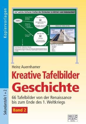 Kreative Tafelbilder Geschichte, m. CD-ROM. Bd.2