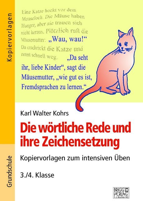 Die wörtliche Rede und ihre Zeichensetzung main product photo