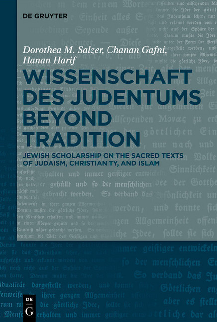 Wissenschaft des Judentums Beyond Tradition main product photo