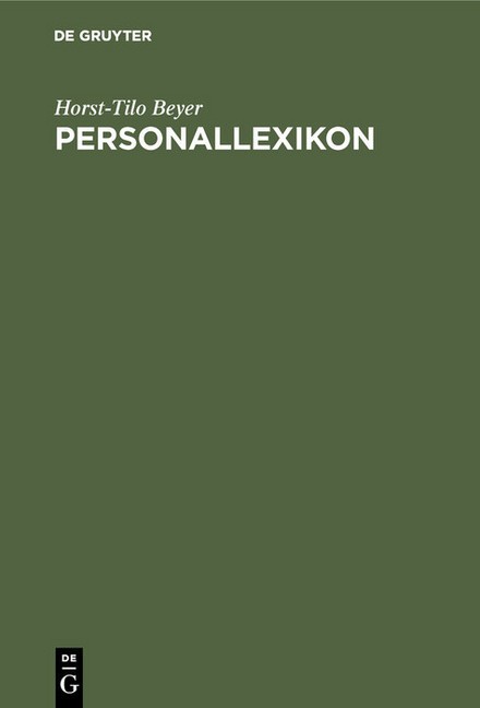 Personallexikon main product photo