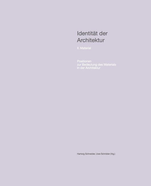Identität der Architektur. Bd.2 main product photo