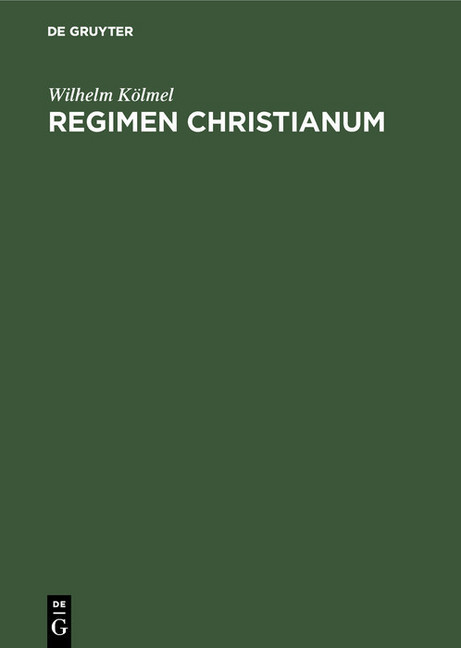 Regimen Christianum main product photo
