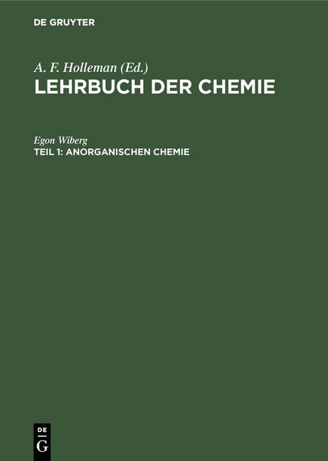Anorganischen Chemie main product photo