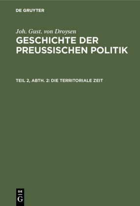 Die territoriale Zeit
