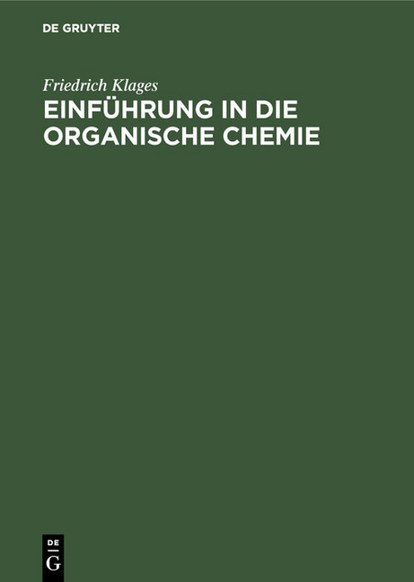 Einführung in die organische Chemie main product photo