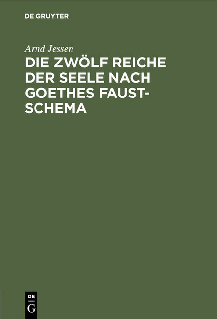Die zwölf Reiche der Seele nach Goethes Faust-Schema main product photo