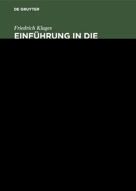 Einführung in die organische Chemie main product photo