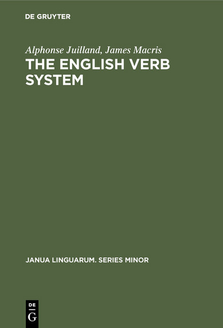 The English Verb System main product photo