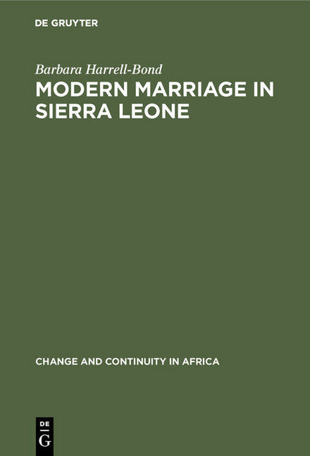 Modern Marriage in Sierra Leone main product photo
