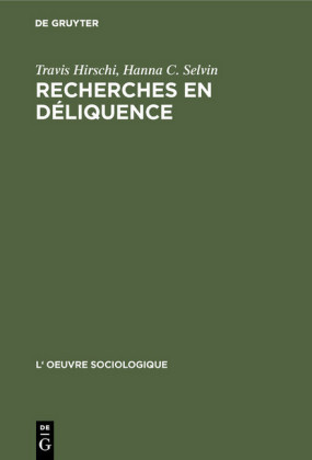 Recherches en déliquence