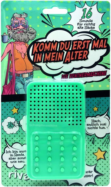 Komm du erst mal in mein Alter - die Rentnermaschine main product photo