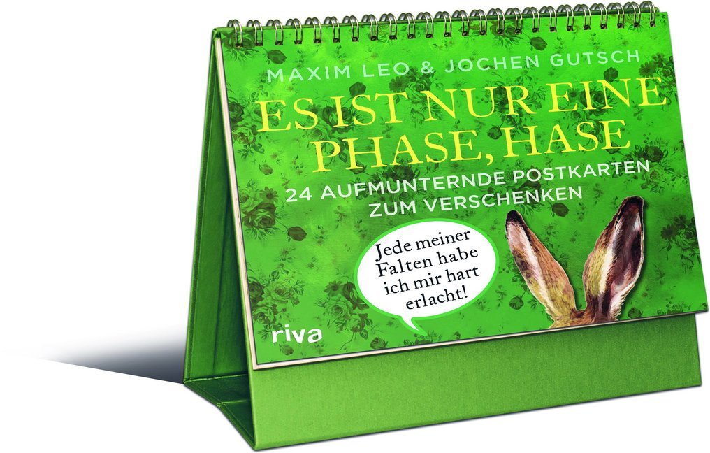 Es ist nur eine Phase, Hase - 24 aufmunternde Postkarten zum Verschenken main product photo