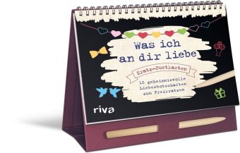 Was ich an dir liebe - Kratz-Postkarten